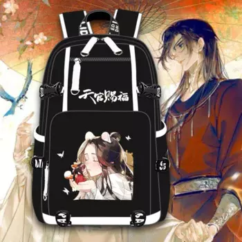 Рюкзак в старинном стиле аниме Tian Guan Ci Fu Hua Cheng Xie Lian, школьный ранец, Повседневная вместительная модная сумка через плечо для студентов