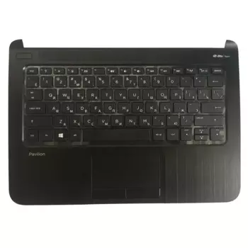 Русская клавиатура для ноутбука HP pavilion 11-E 11E 11-E000 11-e030sa с корпусом C и подставкой для рук Teclado RU 730895-251