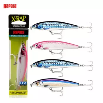 Рыболовная приманка RAPALA, погружной карандаш XRMAGPR, Золотой пистолет, приманка 41 г для морской рыбалки, длинный карандаш для скумбрии 10 см