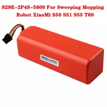 S29E-2P4S-580014.4V 5800 мА/ч запасная батарея для робота-пылесоса подходит для Robolock S55 S60 S60 S51 S5 MAX S6