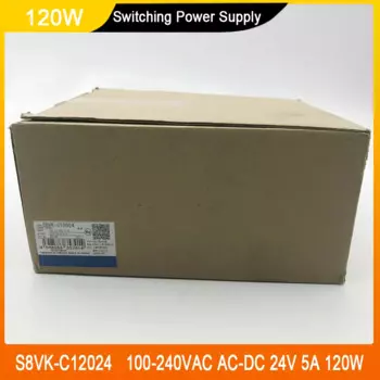 S8VK-C12024 100-240VAC AC-DC 24V 5A 120W импульсный источник питания высокого качества, быстрая доставка