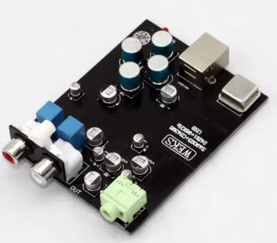 SA9023 USB декодер плата CS4398 OPA2132 для 32 Ом Декодер Усилитель