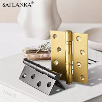 SAILANKA латунная дверная петля золото серебро мебель современная фурнитура петля для окон деревянная коробка бытовой шарнир Porte