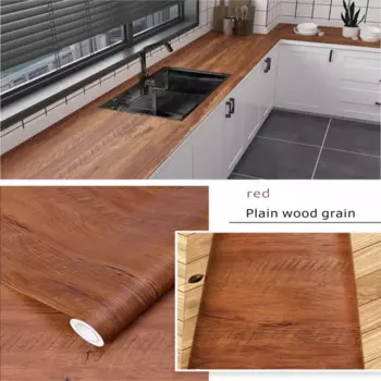 Самоклеящиеся обои 80 см в ширину, рулон виниловой пленки для столешниц, шкафов, шкафов