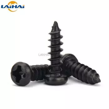 Саморезы JARBLUE из нержавеющей стали, черные, M3.5-M6.3