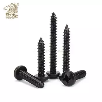 Саморезы Phillips из углеродистой стали M1-M4 100 шт.