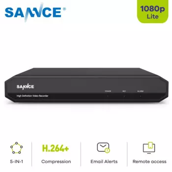 SANNCE 4/8/16 канальный цифровой видеорегистратор Full 1080N CCTV DVR H.264 1080P выход 4ch CCTV DVR наблюдения