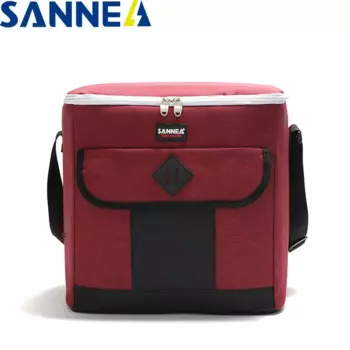 SANNE 33L новая портативная Термосумка большой емкости для еды, однотонная Водонепроницаемая Термосумка, изолированная сумка для пикника