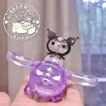 Sanrio, Hello Kitty Melody Kuromi Cinnamoroll Хрустальный пазл мультфильм милый 3d пазл орнамент фигурка модель забавные подарки на день рождения