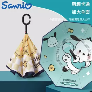 Sanrio Kawaii почтовый My Melody Girl Cinnamoroll Зонт с рисунком, полностью автоматический виниловый подарок