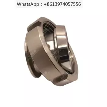 Сантехнический адаптер 316L DIN11851 на Tri Clamp DN50, сварочный вкладыш и гайка x TC 2 дюйма. Нержавеющая сталь Пищевой класс