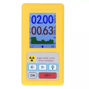 Счетчик Гейгера 70x39 мм, детектор ядерного излучения, дозиметр для домашнего, наружного и промышленного использования