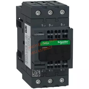 Schneider LC1D50A3M7 новая модель TeSys Deca трехполюсный Контактор катушки переменного тока, 50 А, 220 В, 50/60 Гц, пружинный терминал