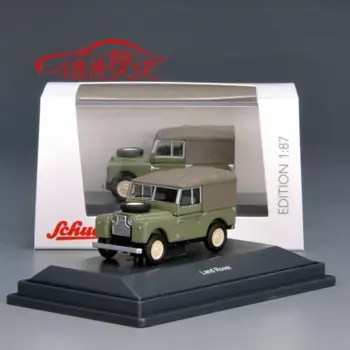 SCHUCO 1:87 Land Rover 88 SUV ограниченная резиновая шина литье под давлением металлическая модель автомобиля