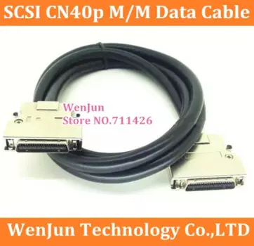 SCSI CN40 кабель передачи данных штекер-штекер SCSI CN40pin кабель питания CN40pin под заказ 1,5 м/3 м