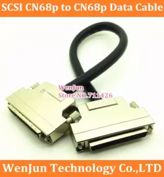 SCSI кабель CN68 к CN68, соединительный кабель CN 68 Pin к CN68Pin, кабель передачи данных «Папа-папа», профессиональная Настройка, 0,5 м, 1 м, 2 м, 3 м, 5 м