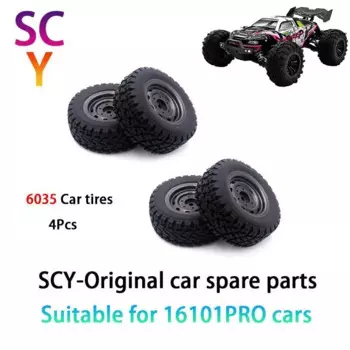 SCY 16101PRO 1/16 RC автомобильные оригинальные запасные части 6035 шина 4 шт.