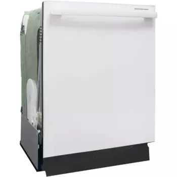 SD-6502W: Energy Star 24 дюйма, высокая посудомоечная машина со встроенной ванной из нержавеющей стали с Умной системой мытья и подогревом, белая