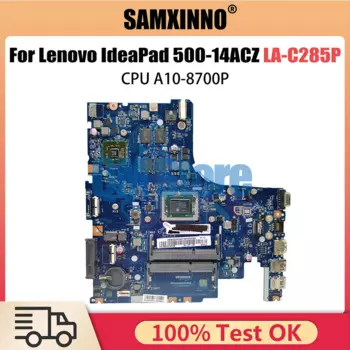 Семейная материнская плата для ноутбука Lenovo IdeaPad 500-14, материнская плата для ноутбука с центральным процессором, графический процессор V2G 100%, полностью протестирована
