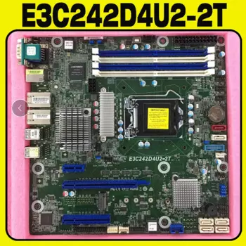 Семейная материнская плата для сервера ASRock C242 LGA1151 DDR4, поддержка XeonE2100/E2200