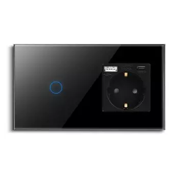Сенсорная розетка Bingoelec с USB