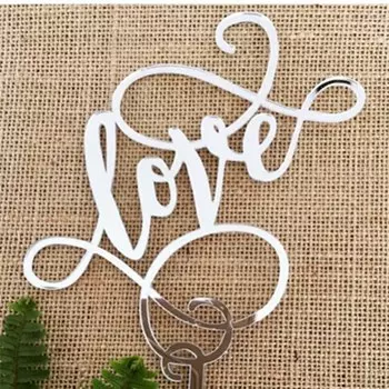 Сердечный топпер для торта MJCakedecor