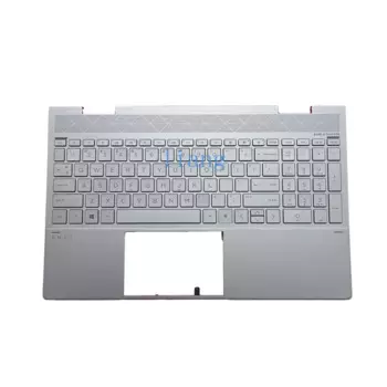 Серебряная подставка для рук для HP Envy X360 15T-ED 15-ED с клавиатурой с подсветкой 15,6 L93227-001