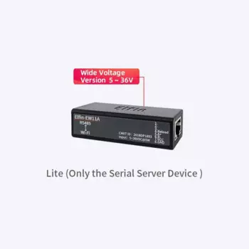 Серверный модуль Elfin-EW11A с последовательным портом RS485 на Wi-Fi, поддержка TCP/IP Telnet, Modbus, протокол TCP, передача данных через Wi-Fi, 5 В