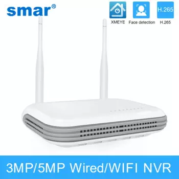 Сетевой видеорегистратор Smar WN1908F H.265 8 каналов 3Мп/5Мп Wi-Fi