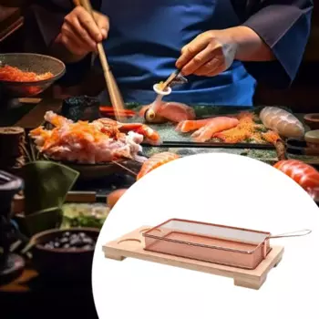 Сетка для жареной картофеля фри с доской, корзина для фритюрницы для барбекю, домашнего кафе