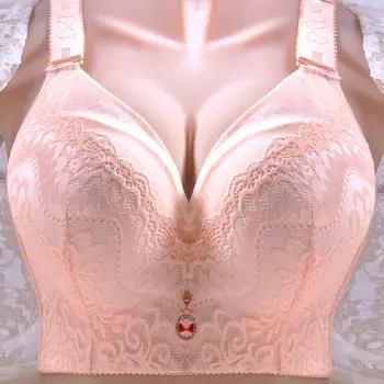 Сексуальные кружевные бюстгальтеры для женщин, нижнее белье пуш-ап на косточках, женское нижнее белье с чашкой D E