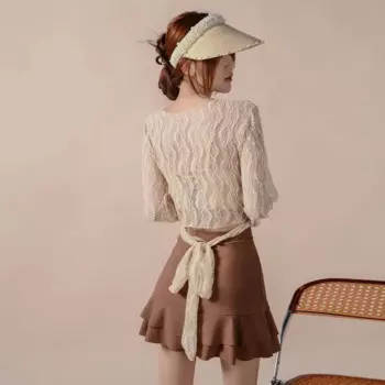 Сексуальный Монокини, пляжная одежда, женский корейские Купальники Купальник из трех частей, женский купальник, кружевной купальник, высококачественный купальный костюм