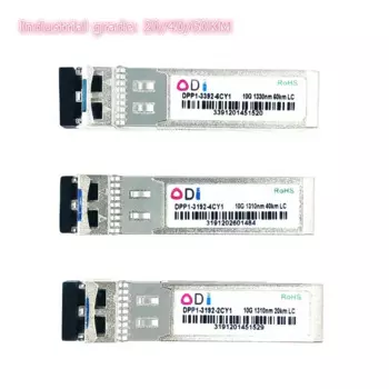 SFP 10G LC 20/40/60 км двойное волокно 1310 нм sfp + 20/40/60 совместимый трансивер промышленного класса SFP+ промышленного класса -40-85 градусов Цельсия