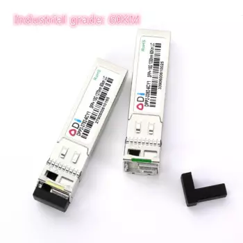 SFP 10G LC 60 км нм/Нм промышленного класса, одноволоконный оптический SFP, фотооптический, промышленный класс-40-85 градусов Цельсия