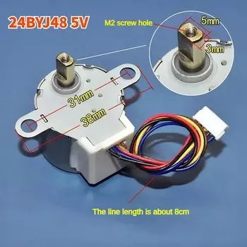 Шаговый двигатель 24BYJ48 5В