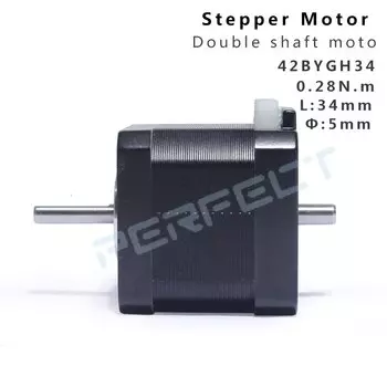 Шаговый двигатель 42BYGH34 Nema 17
