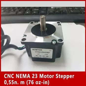 Шаговый двигатель NEMA 23 0,55 Н·м 41 мм CE Rohs