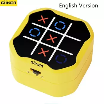 Шахматная головоломка Giiker Super TIC-TAC-TOE BOLT, игрушки, компактная и портативная семейная настольная игра, шахматные игрушки для детей, подарки