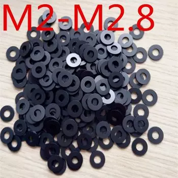 100 шт. Нейлоновые шайбы M2-M2.8