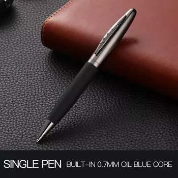 Шариковая ручка Guoyi C015 424 G2 черная металлическая