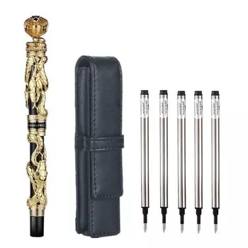 Шариковая ручка MONTE MOUNT Jinhao с 3D рисунком кобры 0,7 мм