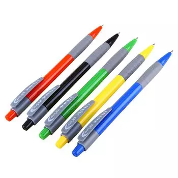 Шариковые ручки BAIHUIWEN синие 0,7 мм 5 шт