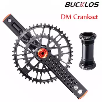 Шатуны BUCKLOS DM подходят для шоссейных гравийных велосипедных шатунов SHIMANO с ЧПУ 170 мм, шатун с прямым креплением 50T 48-32T, дорожная звездочка DUB BB 29 мм
