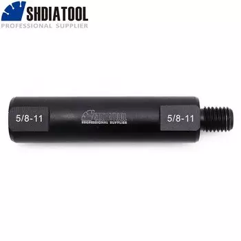 SHDIATOOL 1 шт. резьбовые коронки, удлинитель M14 или 5/8-11, резьба для подключения алмазных сверл, адаптер, удлиненная кольцевая пила