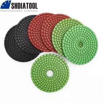 SHDIATOOL Полировальные накладки для мрамора и гранита 7 шт.
