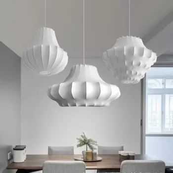Подвесная люстра JIANKEXING шелковая LED