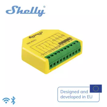 Shelly Plus RGBW PM контроллер для светодиодных лент