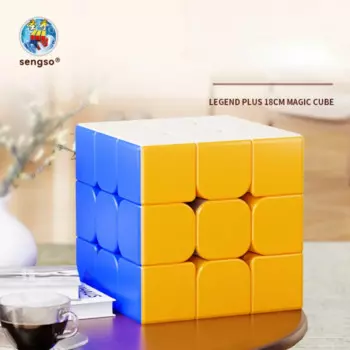 ShengShou, большой размер 18 см, 3x3, легенда 3x3x3 Plus, волшебный куб, головоломка, скоростной куб, игрушки, подарки для детей