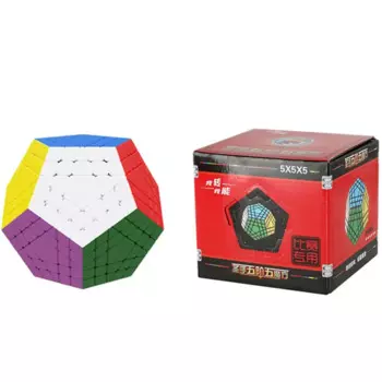 Shengshou гигаминкс кубик без наклеек 5x5 Dodecahedron головоломка кубик скорости 12 лиц Megaminx Magico Cubo игрушка детский подарок кубик