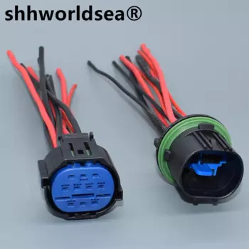 Shhworldsea10pin вилка автомобильной фары электрическая автоматическая розетка «мама-папа» HP406-10021 жгут проводов кабельный разъем для KIA Hyundai